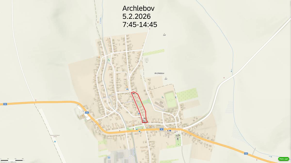 Z důvodu plánovaných prací na zařízení distribuční soustavy - rekonstrukcí, oprav, údržbových a revizních prací - bude přerušena dodávka elektrické energie dne 5.2.2026 od 7:45 do 14:45 hod.  Vypnutá oblast: Hrubá ulice od č.p. 130 po č.p. 396