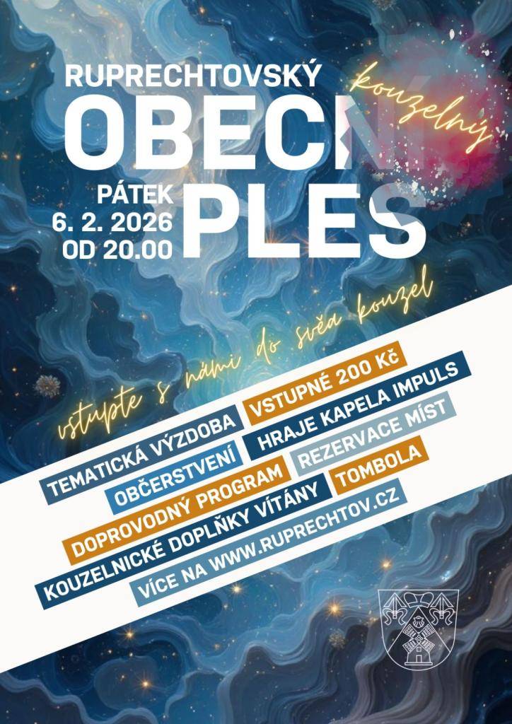 Kulturní dům se již tento pátek otevře návštěvníkům obecního plesu s tematickou výzdobou, živou hudbou, kouzelnickým vystoupením, akrobatickým tancem a bohatou tombolou.