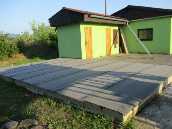 v športovom areáli TJ Turča