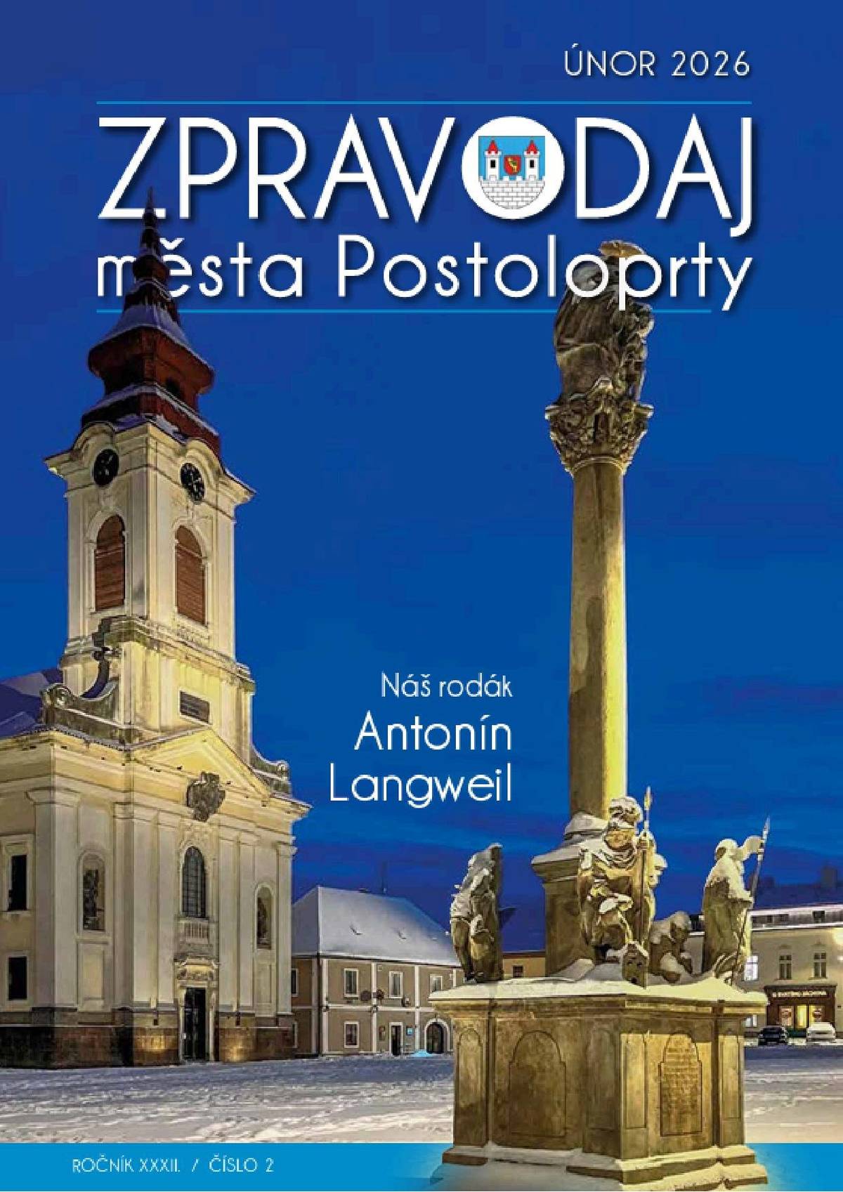 Zpravodaj města na únor byste již měli mít ve schránce. Aktuální číslo si můžete prohlédnout také v elektronické podobě na webu města.