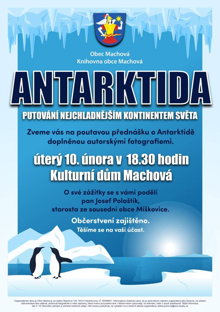 Obec Machová Vás srdečně zve: