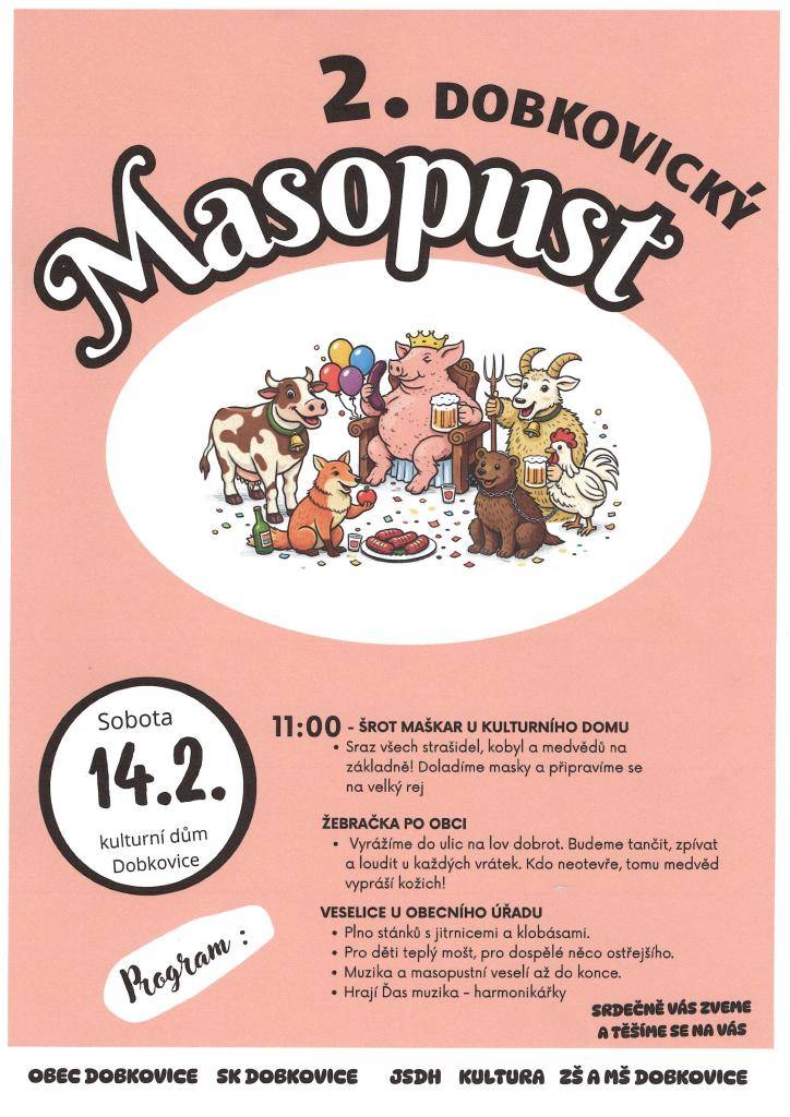 Podrobný program v přiloženém letáčku