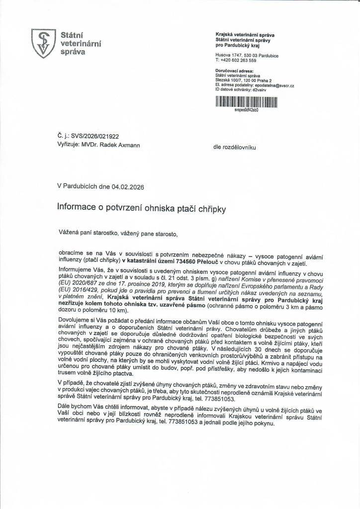 katastrální území Přelouč