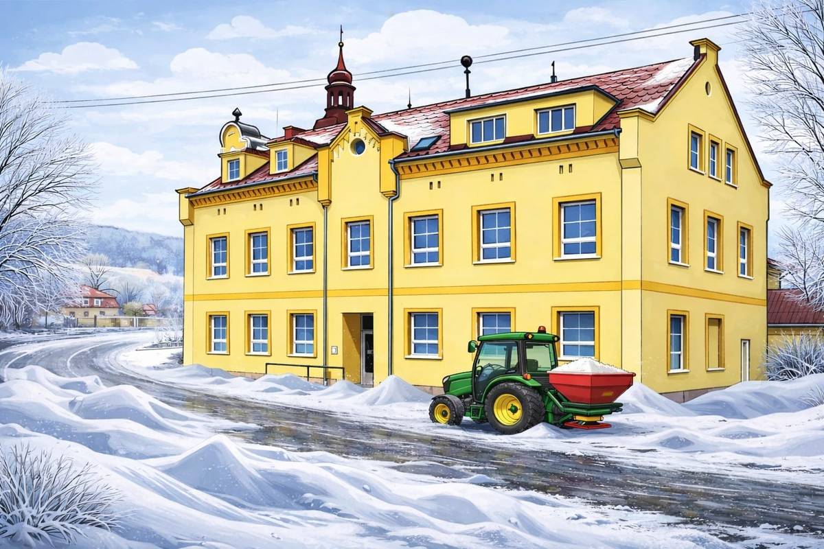 Ačkoliv není vydána výstraha, i přesto tu máme drobné dozvuky ranní ledovky, tak buďte opatrní.