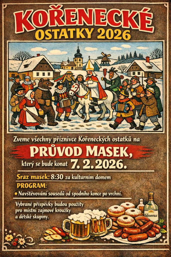 KOŘENECKÉ OSTATKY 2026  - 7.2.2026