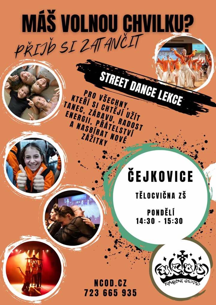 Kdy: každé pondělí od 14:30 - 15:30  Kde: Tělocvična ZŠ