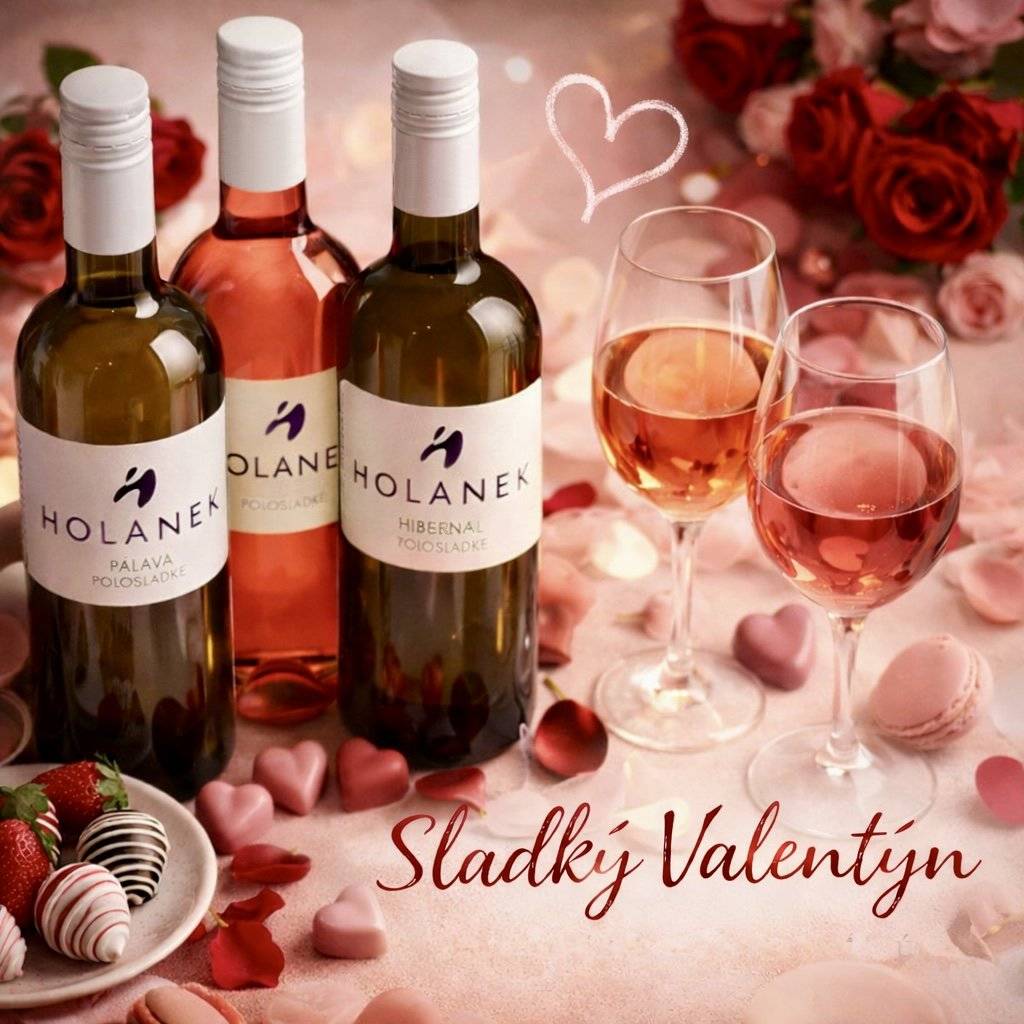 Vinařství Holánek přijede v pátek (06.02.) s pojízdnou vinotékou. V akci polosladký Sauvignon za 160 Kč, suchý Ryzlink rýnský za 170 Kč, vína sudová 80-90 Kč/litr, vína lahvová výběr z hroznů, pozdní sběr 150-250 Kč.Akční balíčky Sladký Valentýn 980 Kč, Mix Valentýn 885 Kč a Suchý Únor 815 Kč. Vinotéka bude stát od 15:15  -  15:35 u Obecního úřadu .