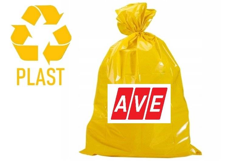 Připomínáme, že ve čtvrtek proběhne svoz plastů od nemovitostí. Nádobu na plasty nebo žlutý pytel AVE s plasty odložte nejpozději v 6 hod ráno na svozové místo, kam dáváte ke svozu černou popelnici.