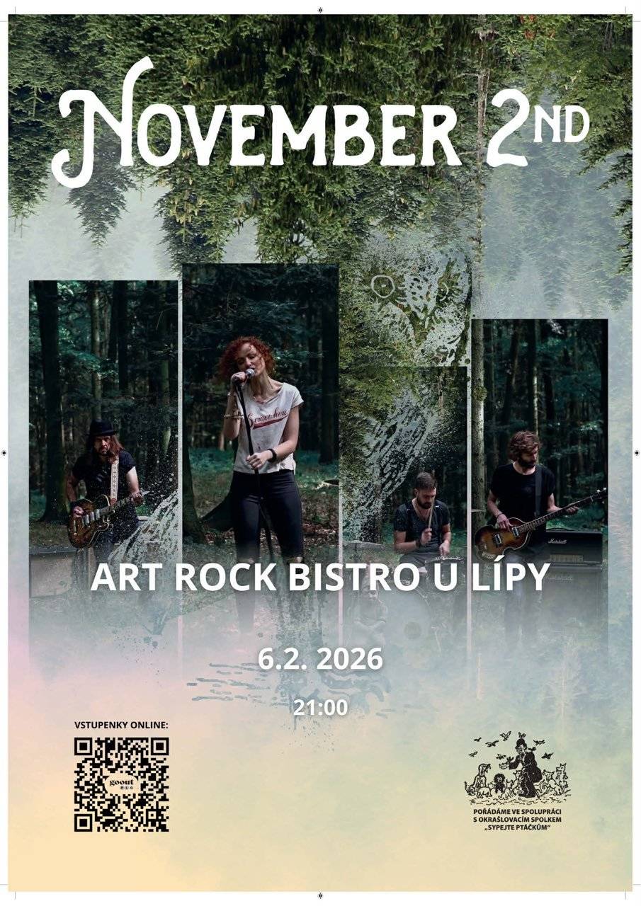 🔥 Vítězové Cen Anděl 2023 míří do Art Rock bistro U Lípy 📅 6. 2. 2026 📍 Art Rock bistro U Lípy, Třebíč 🎸 Moderní indie pop + silné rockové skladby 🎤 Alexandra Langošová & kapela + host Zaira 🎟️ Vstupné: 300 Kč v předprodeji (GoOut) do 5. 2. 20:00 350 Kč na místě