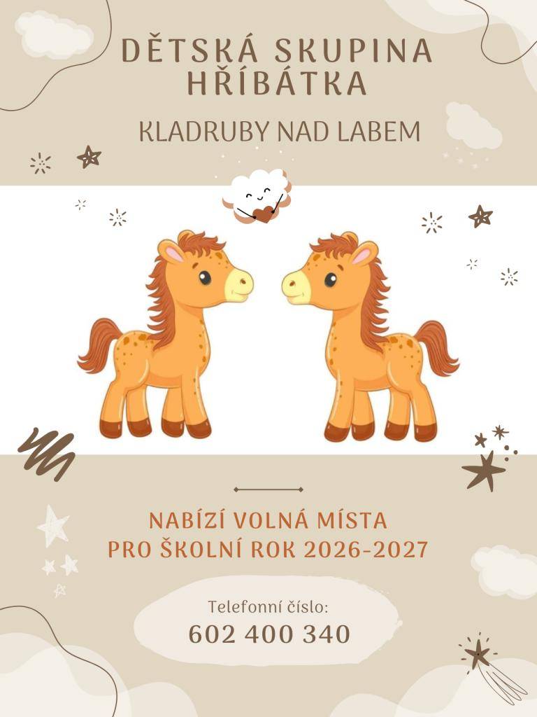 Nabízí volná místa pro školní rok 2026-2027