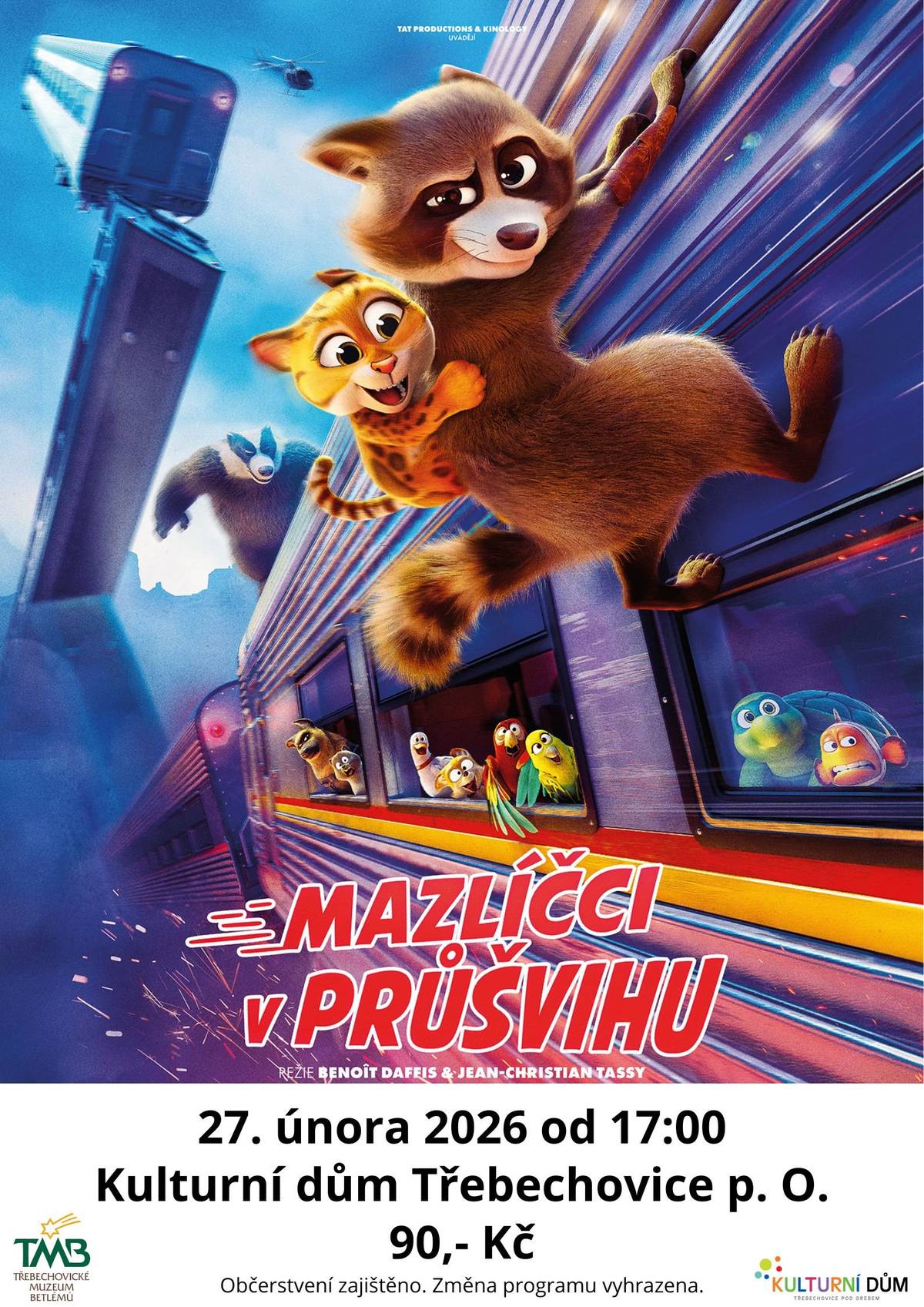 Kino pro děti v kulturním domě