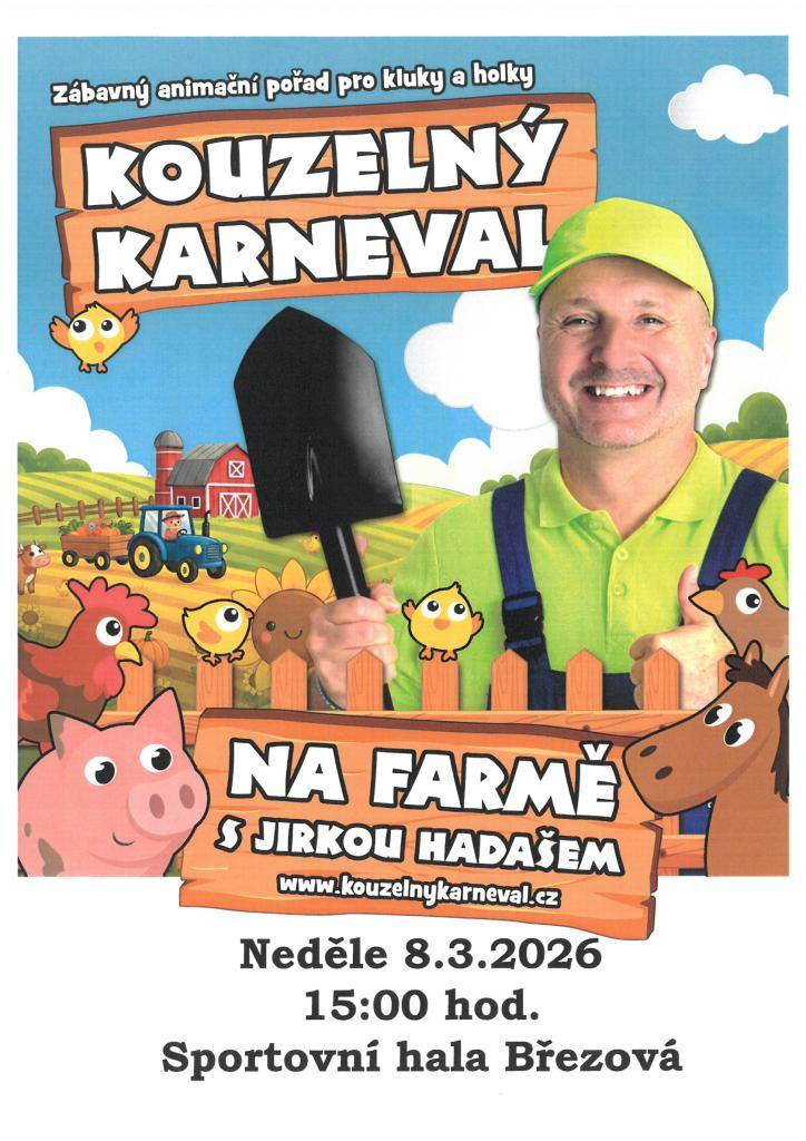 Karneval na Březové 8.3.2026