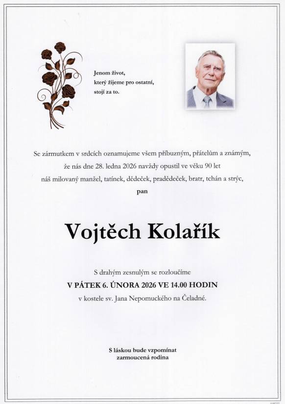 Parte pan Vojtěch Kolařík