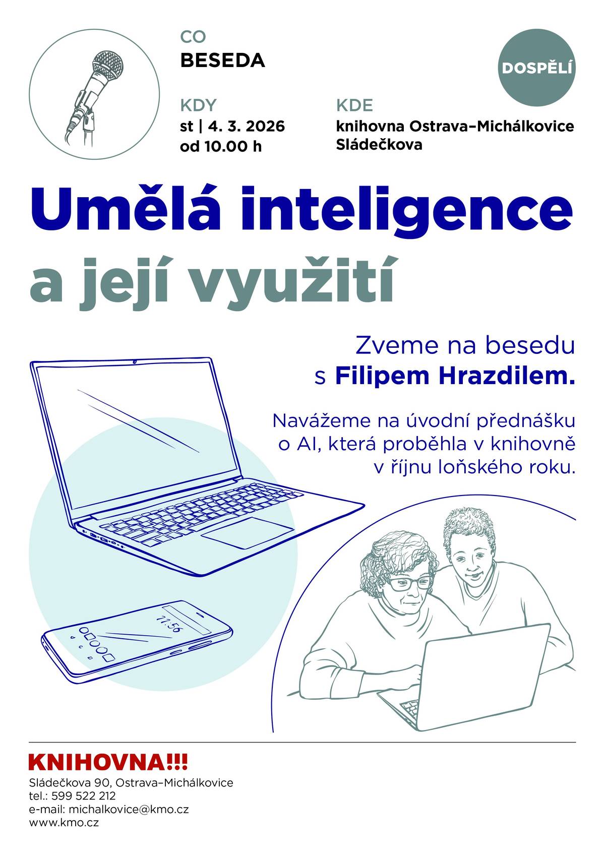 Zveme na pokračování přednášky s Filipem Hrazdilem.