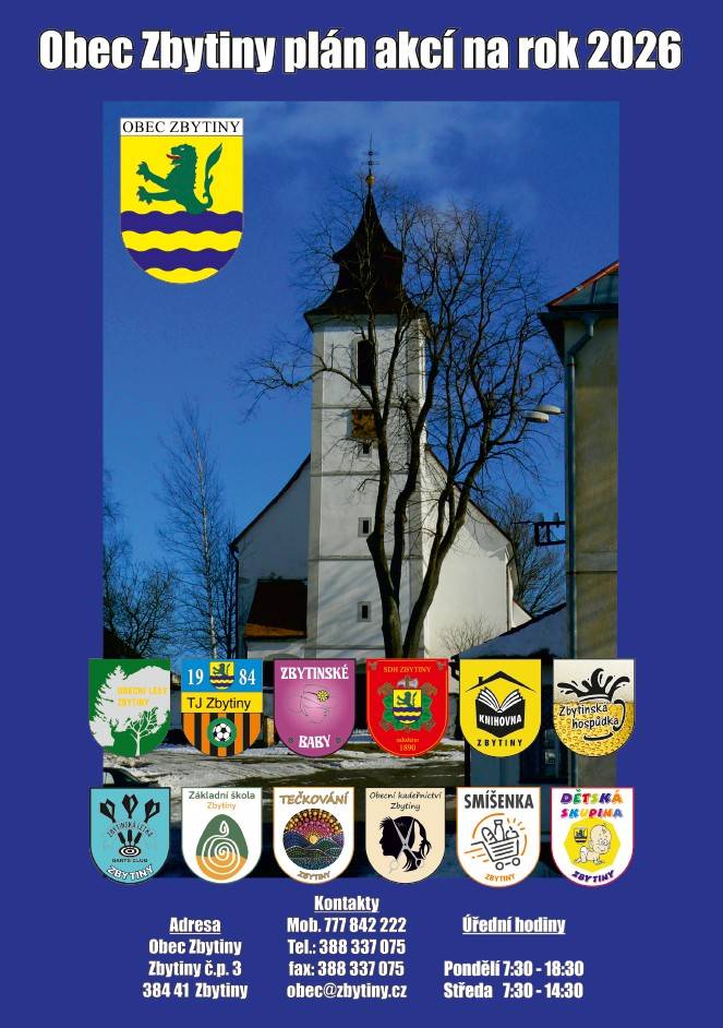 Plán akcí na rok 2026