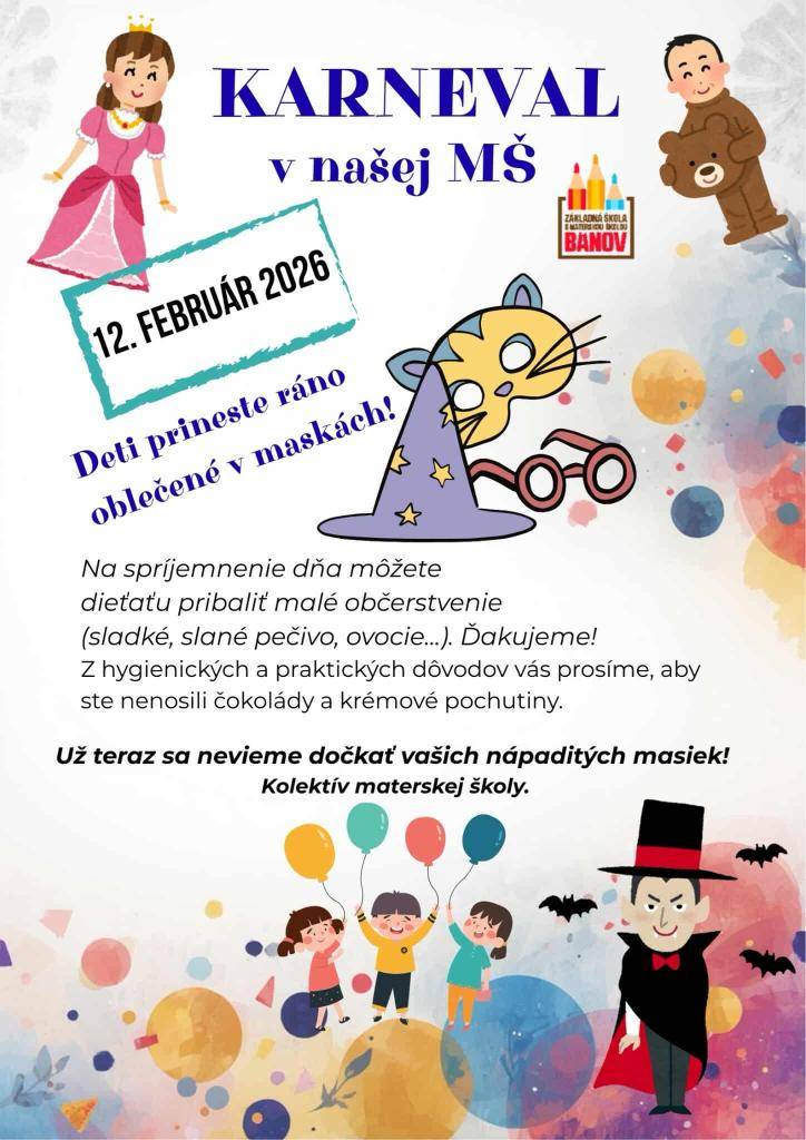 Pozvánka na karneval