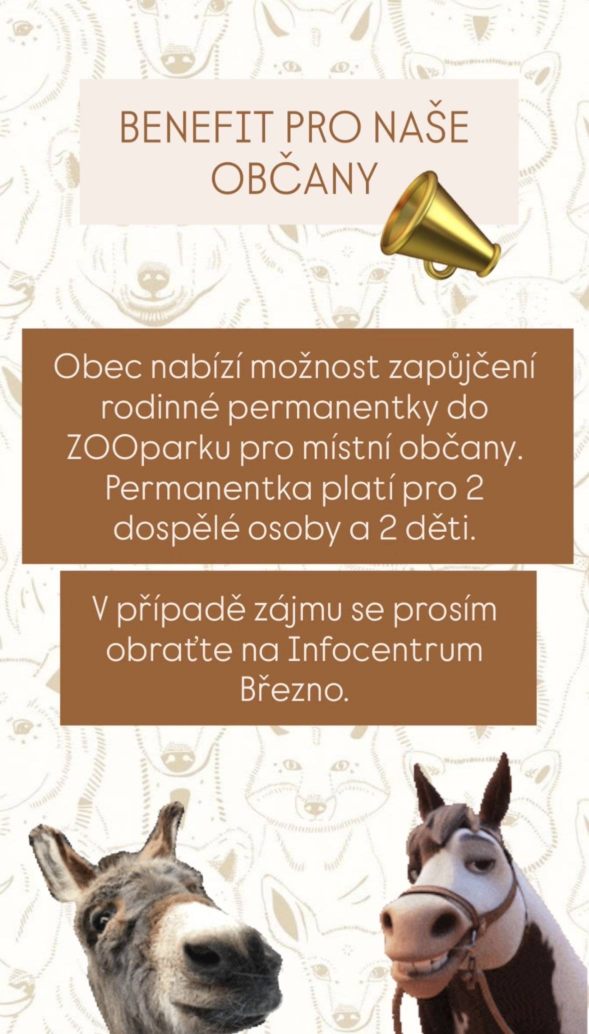 🦌🦜🐻🦆 Navštivte Zoopark Chomutov s rodinnou permicí, kterou si můžete vyzvednout v Infocentru Březno. 😍👇🏼