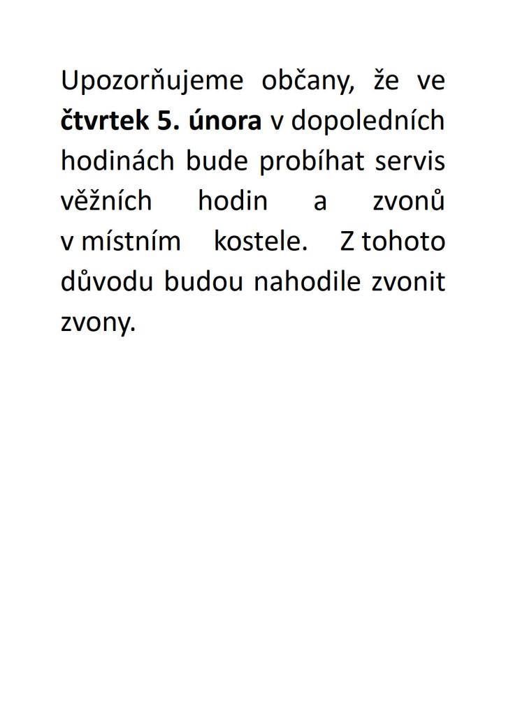 čtvrtek 5.2.2026