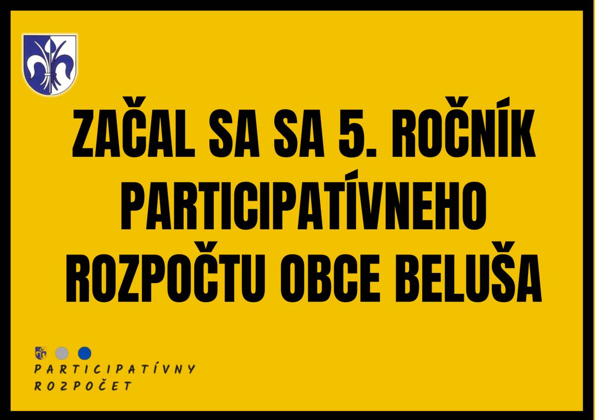 Svoje projekty môžete odovzdávať do 31.3.2026 osobne, poštou alebo mailom. Prvé informatívne stretnutie sa koná v obecnej knižnici dňa 18.2.2026 o 17:30. Úspešnými projektami sa môžete inšpirovať v sekcii Participatívny rozpočet.