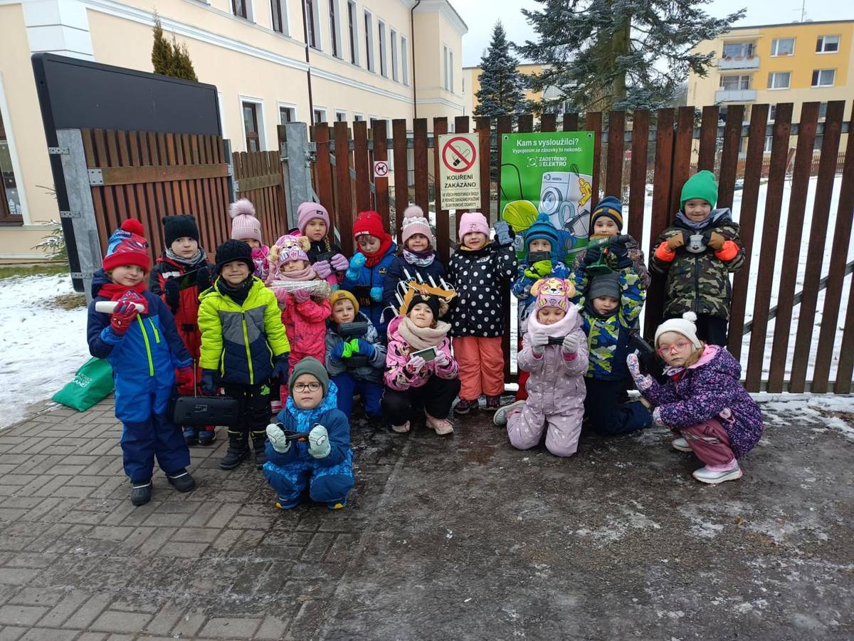 Třída koťat se zúčastnila projektu „zaostřeno na elektro“