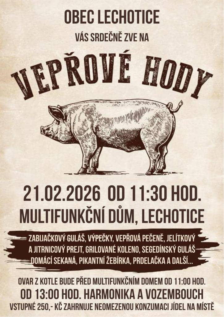 Datum: 21. 2. 2026 od 11:30 hod.