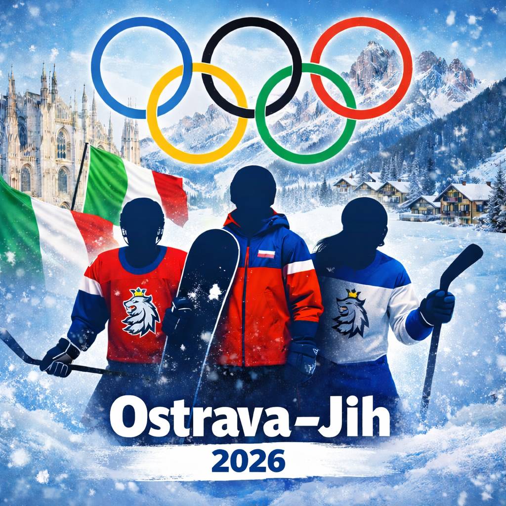 Na zimních olympijských hrách v roce 2026 v Itálii bude mít Ostrava-Jih hned trojnásobné zastoupení. V Miláně a Cortině d’Ampezzo, kde se do 22. února koná jeden z největších sportovních svátků světa, budou Českou republiku reprezentovat také tři sportovci spojení s naším obvodem – Matěj Stránský, Kryštof Minárik a Barbora Juříčková. Hokejový útočník Matěj Stránský, mistr světa v hokeji 2024 a vloni oceněný jako Osobnost Jihu, v současnosti působí ve švýcarském klubu HC Davos. Dres národního týmu obléká pravidelně a start na olympiádě pro něj nebude premiérou, českou reprezentaci už zastupoval i na zimních hrách v roce 2022. Na své první olympijské hry se naopak chystá Kryštof Minárik, talentovaný snowboardista, který závodí v paralelním obřím slalomu. Přestože patří k nejmladším členům výpravy, má za sebou úspěchy na juniorských mistrovstvích světa i Evropy a postupně se prosazuje mezi elitou seniorské kategorie. Český ženský hokej bude v Itálii zastupovat také Barbora Juříčková. I tato útočnice má zkušenosti z mistrovství světa i ze zahraničních soutěží a na olympiádě bude patřit k oporám národního týmu. Držíme této trojici, která ponese jméno Ostravy-Jihu na světové sportovní scéně, palce. Ať se vám v Itálii daří!