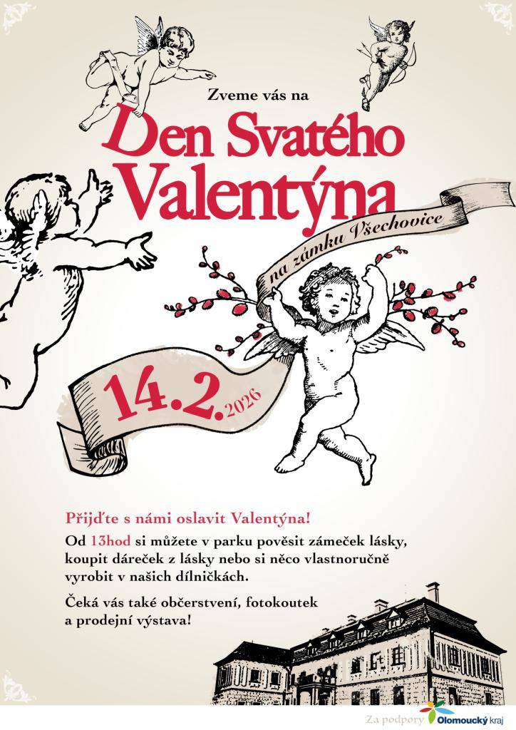 Zámek Všechovice - Valentýn 14.2.2026