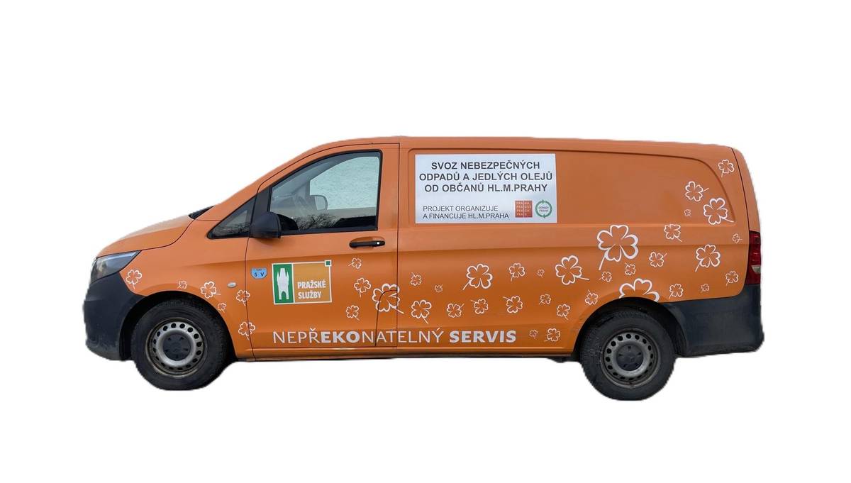 Svoz nebezpečného odpadu proběhne: 19.03. - čtvrtek     ul. Mladoboleslavská (parkoviště u hřbitova)    18:00 - 18:20 křižovatka ul. Mladoboleslavská x Lohenická    18:30 - 18:50 06.06. - sobota ul. Mladoboleslavská (parkoviště u hřbitova)    11:00 - 11:20 křižovatka ul. Mladoboleslavská x Lohenická    11:30 - 11:50 Nebezpečné odpady, které můžete odevzdat:  rozpouštědla kyseliny zásady fotochemikálie pesticidy odpad s obsahem rtuti (např. teploměry) olej a tuk s nebezpečnými vlastnostmi barvy, tiskařské barvy, lepidla, pryskyřice detergenty obsahující nebezpečné látky (čisticí prostředky) léčiva  Při mobilním sběru lze kromě nebezpečných odpadů odevzdat také jedlé oleje. Detailní informace najdete na webu MČ Praha-Vinoř.