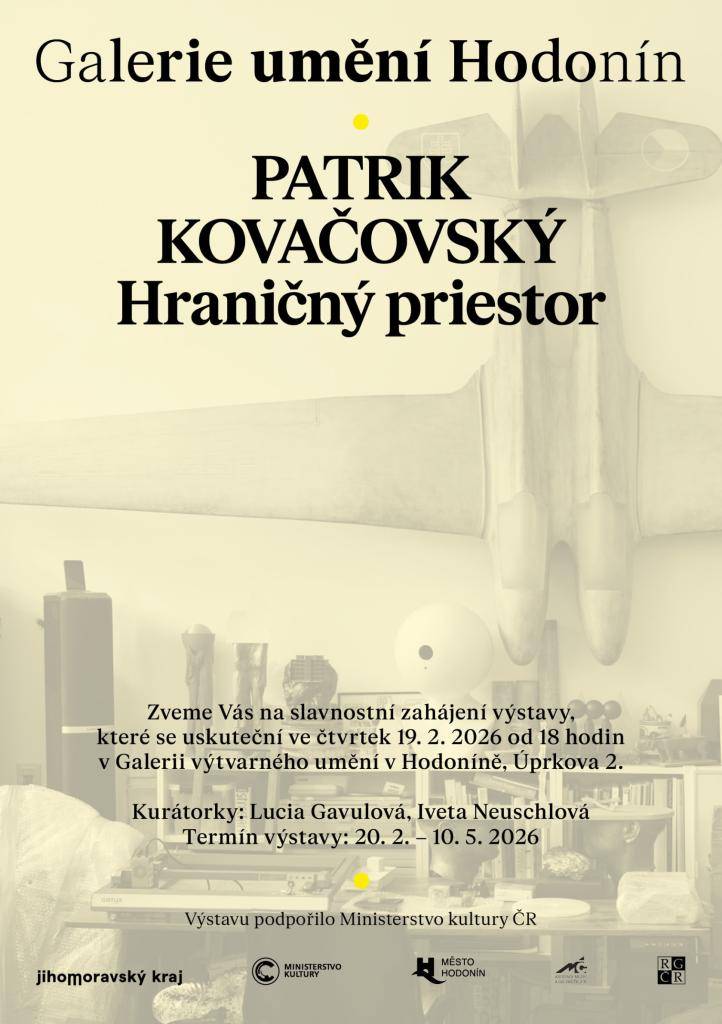 Kdy: čtvrtek 19.2.2026 od 18:00  Kde: Galerie výtvarného umění v Hodoníně