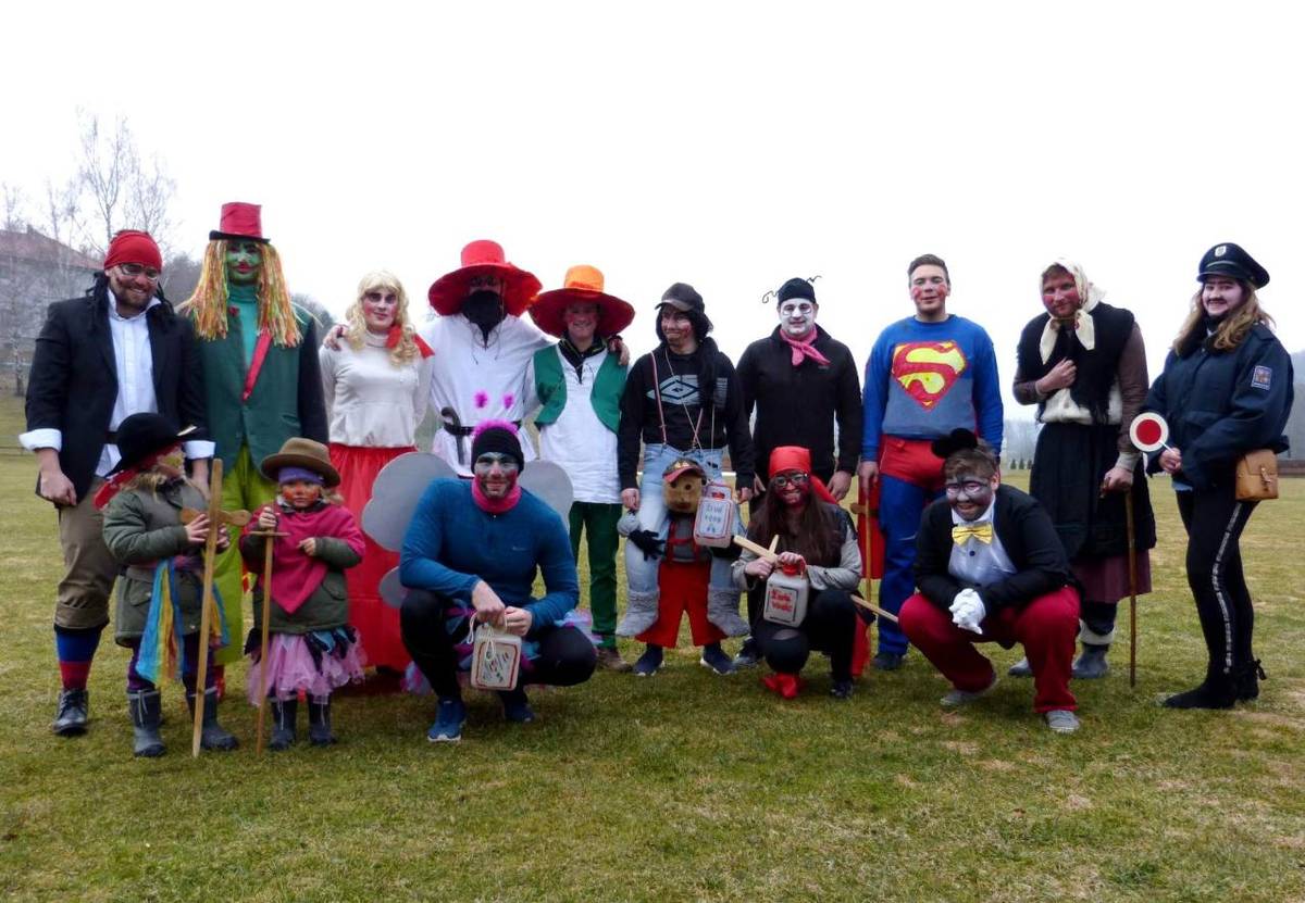 Fašanky - tradiční masopustní veselí na Valašském Klobucku.