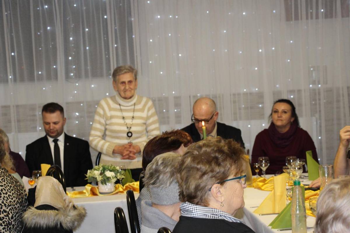 Novoročné posedenie členov Zväzu zdravotne postihnutých Nálepkovo