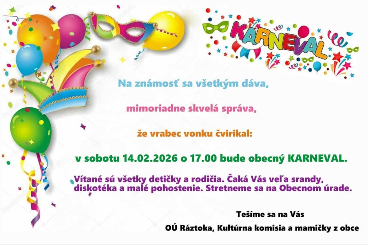 Princezné aj hrdinovia,  klauni, víly, čarodeja,  príď sa s nami zabaviť,  smiechom sálu rozveseliť! ????✨