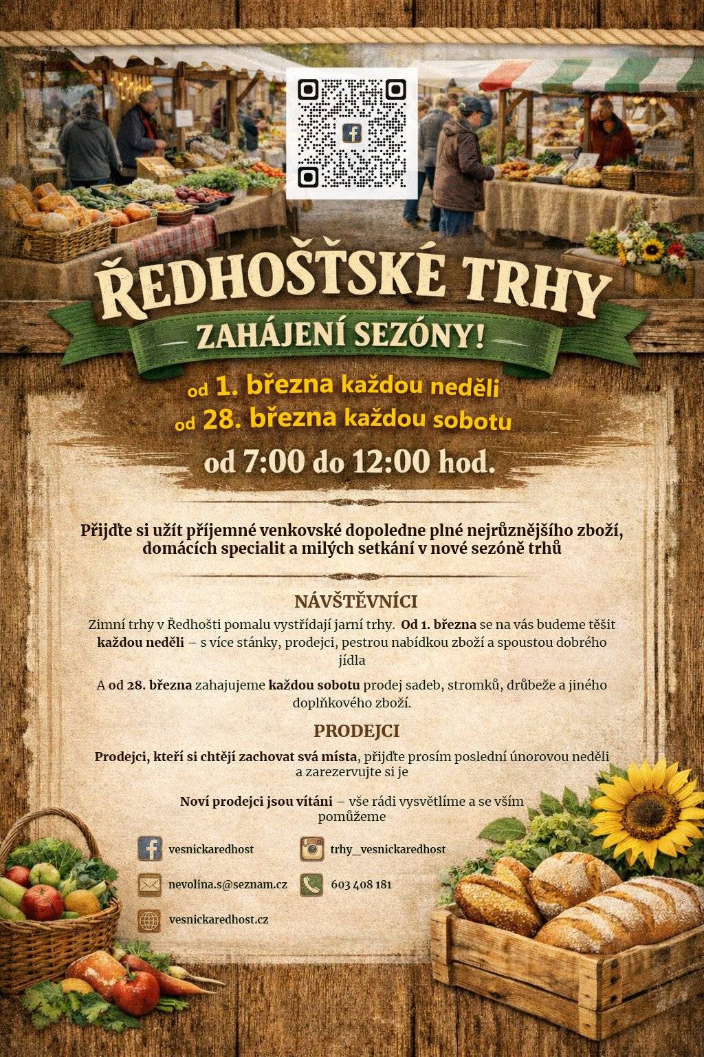 V přiloženém souboru naleznete obrazovou pozvánku na tradiční trhy do Ředhoště.