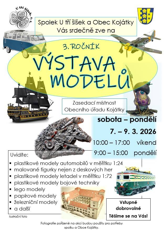 Výstava modelů - Kojátky