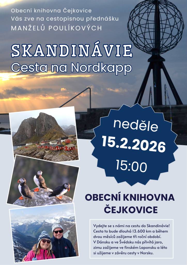 Cestopisná přednáška manželů Poulíkových