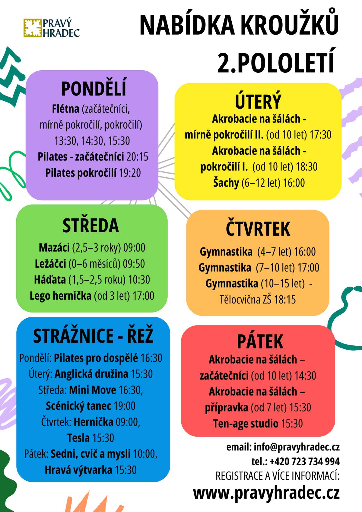 Nabídka akcí ve Strážnici tým OÚ