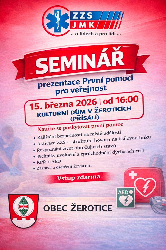 Naučte se poskytovat první pomoc