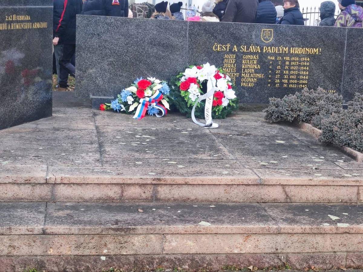 Pozvánka - 13.02.2026 Pietny akt kladenia vencov