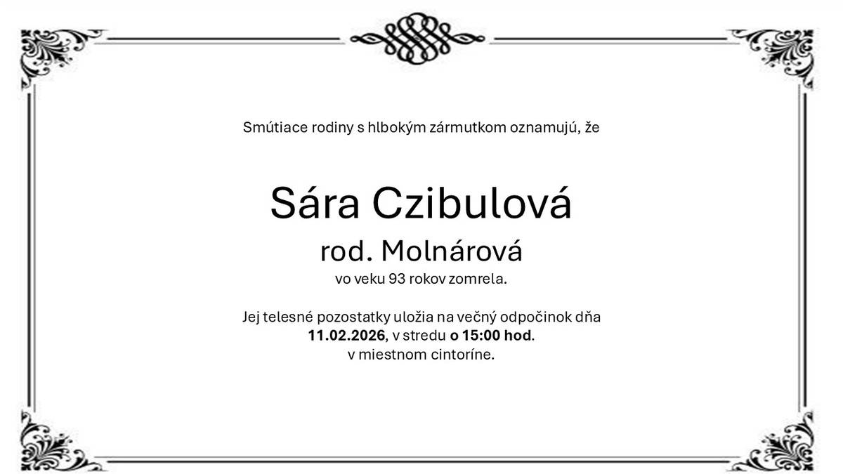 zverejnené so súhlasom rodiny