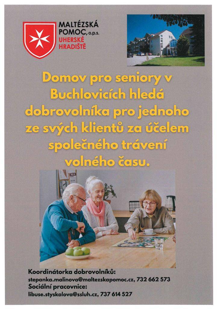 Hledá se dobrovolník