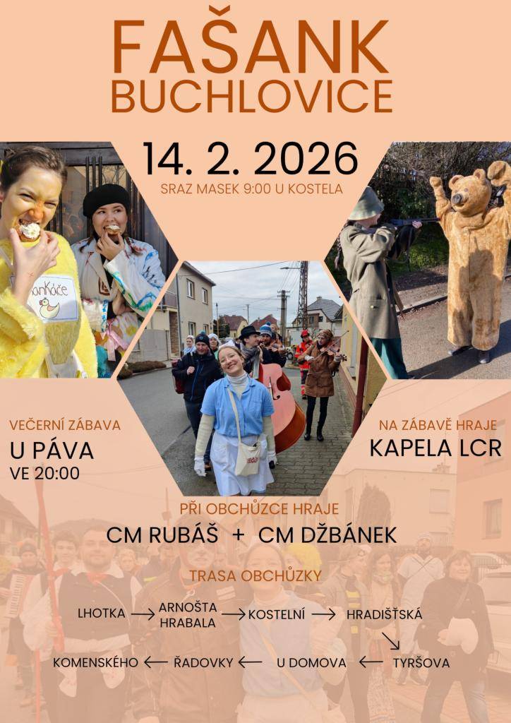 - v sobotu 14. února 2026