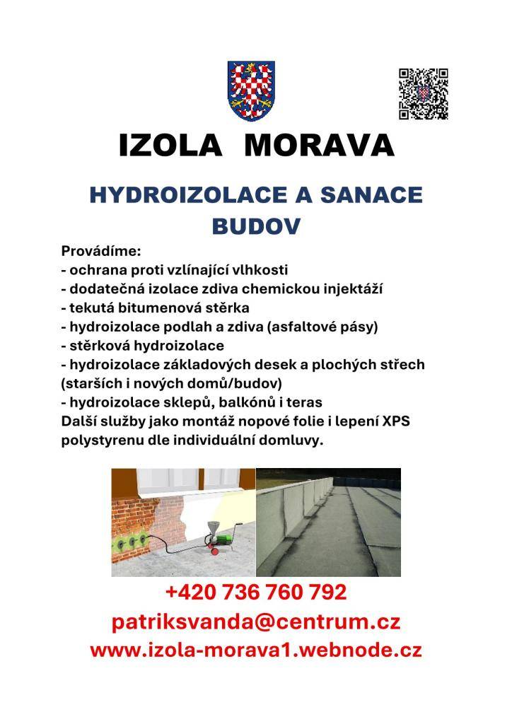 Hydroizolace a sanace budov