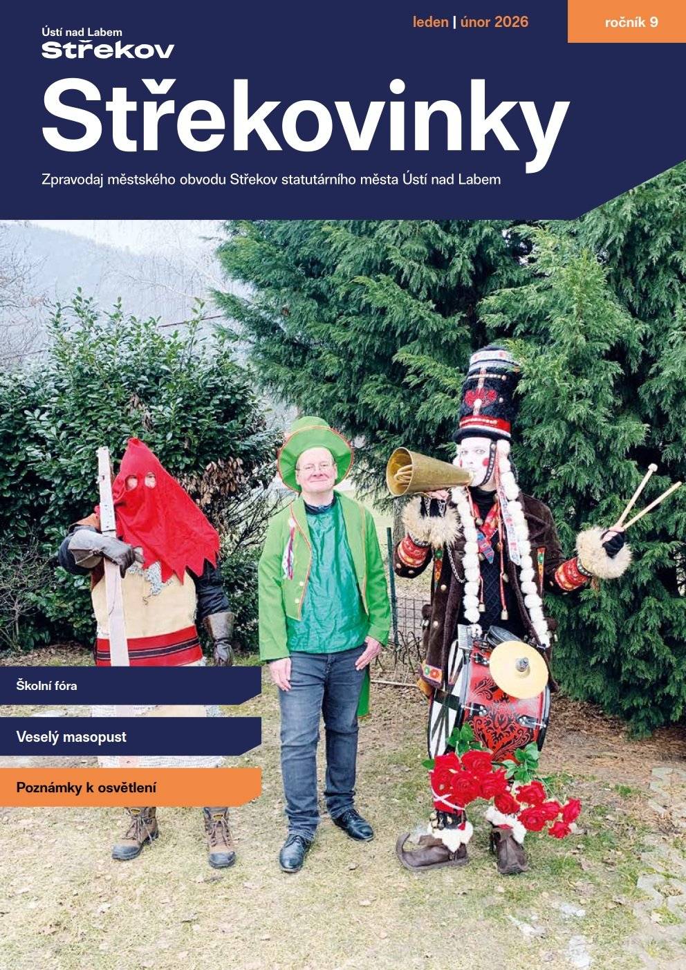 Vyšlo nové číslo obvodního zpravodaje Střekovinky. Benefitem elektronické podoby je například možnost zvětšování textu nebo pohodlé listování. V archivu MUNIPOLIS najdete i starší čísla zpravodaje. Můžete se tak vrátit k jejich přečtení kdykoliv v budoucnu.