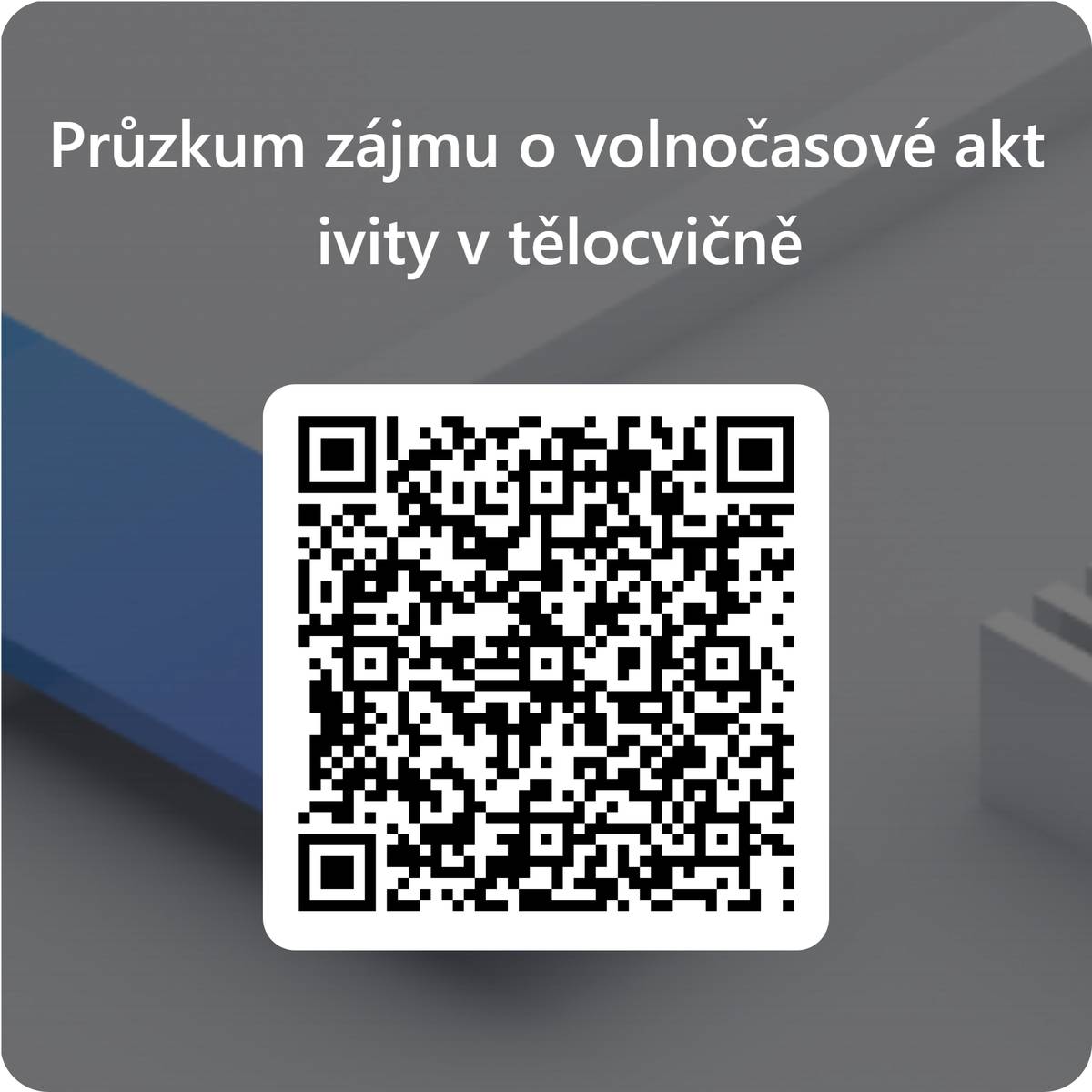 Zajímá nás váš názor! Naše tělocvična již pár měsíců funguje a je hojně využívána, z čehož máme obrovskou radost. Abychom její další využití, co nejlépe nastavili na vaše přání a očekávání, připravili jsme dotazník, ze kterého budeme vycházet při sestavování rozvrhu na další období. Odkaz zde: https://forms.office.com/e/Bf0NWTdpyz Prosíme o vyplnění Děkujeme za spolupráci tým OÚ