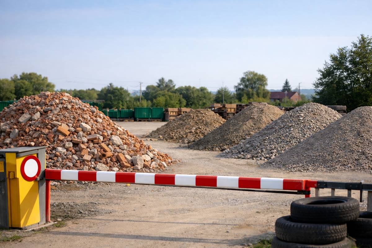 Vážení občané, z důvodu naplnění kapacity sběrný dvůr ve Strážnici do odvolání nepřijímá stavební suť. Jde o dočasné opatření – o obnovení příjmu vás budeme včas informovat. 👉 Zároveň je k dispozici recyklovaný stavební materiál v těchto frakcích (ceny včetně DPH): • Hrubá frakce 32–100 mm (poloviny cihel): 181,50 Kč/t • Střední frakce 16–32 mm (velikost vlašského ořechu): 181,50 Kč/t • Jemná frakce 1–16 mm: v ceníku 60 Kč/t, aktuálně zdarma Recyklát je vhodný například pro zásypy, terénní úpravy nebo zpevnění ploch. Děkujeme za pochopení🙏   Foto pouze ilustrativní