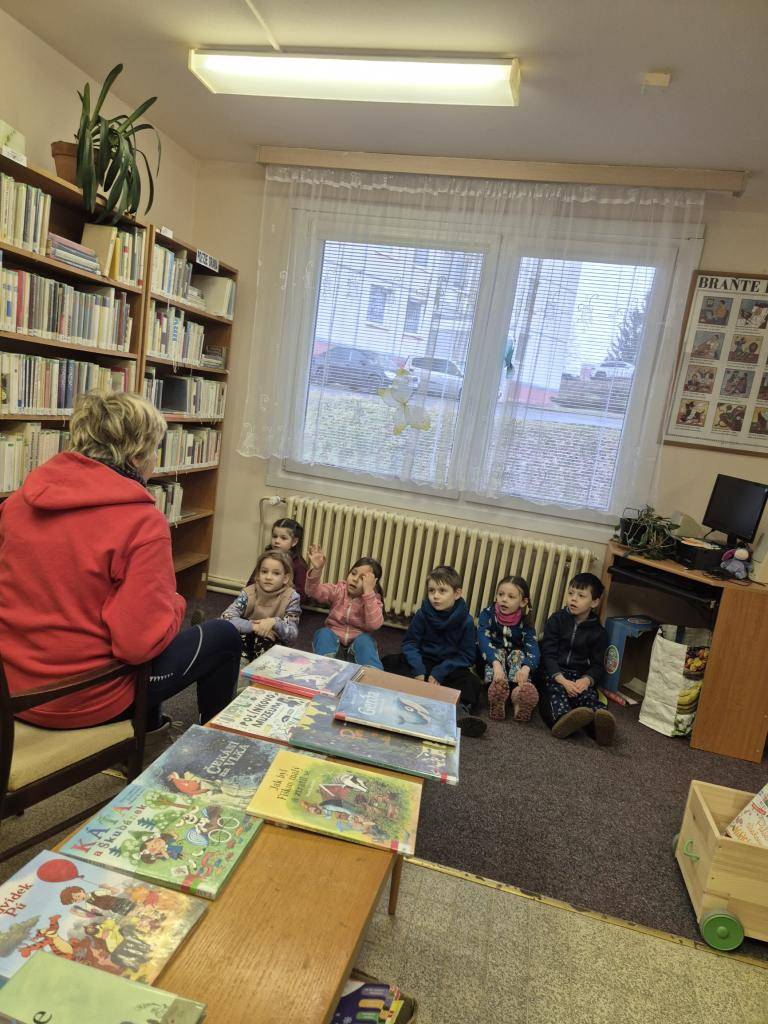 Ve středu, dne 11.2.2026 jsme využili milého pozvání do místní obecní knihovny (Holoubkov).