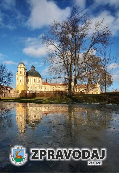 📖 Aktuální vydání městského Zpravodaje 2/2026 je nyní k dispozici. 👉 Najdete ho v sekci Zpravodaj