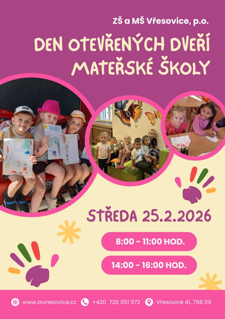 Den otevřených dveří mateřské školy