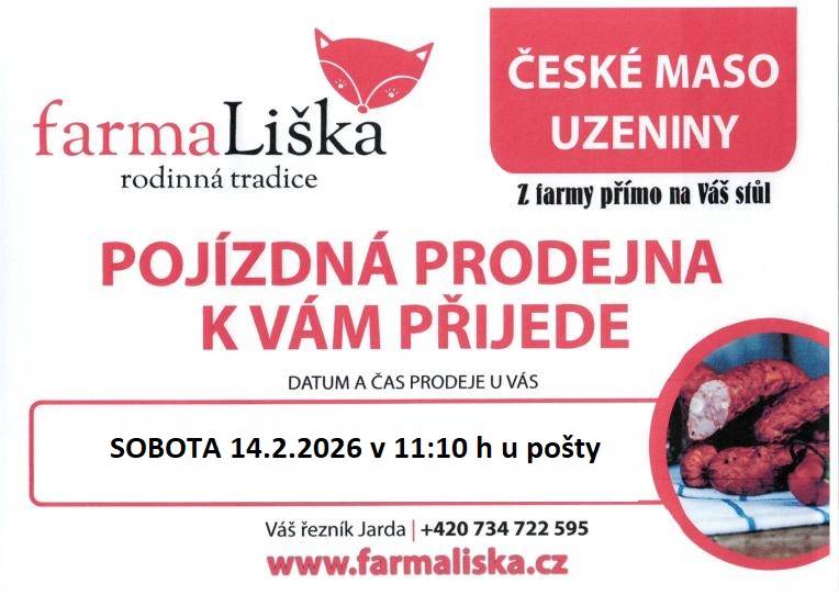 farma Liška - rodinná tradice - české maso a uzeniny z farmy přímo na Váš stůl.