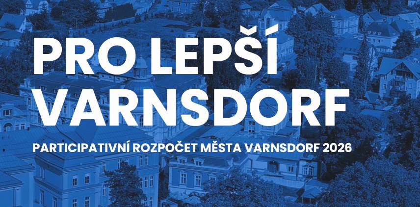 Startuje třetí ročník participativního rozpočtu s názvem Pro lepší Varnsdorf. Máte nápad, jak vylepšit nebo opravit veřejné prostory? Projekty je možné navrhovat do konce dubna.